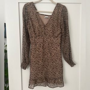 Abercrombie Cheetah Print Tea Dress Size S